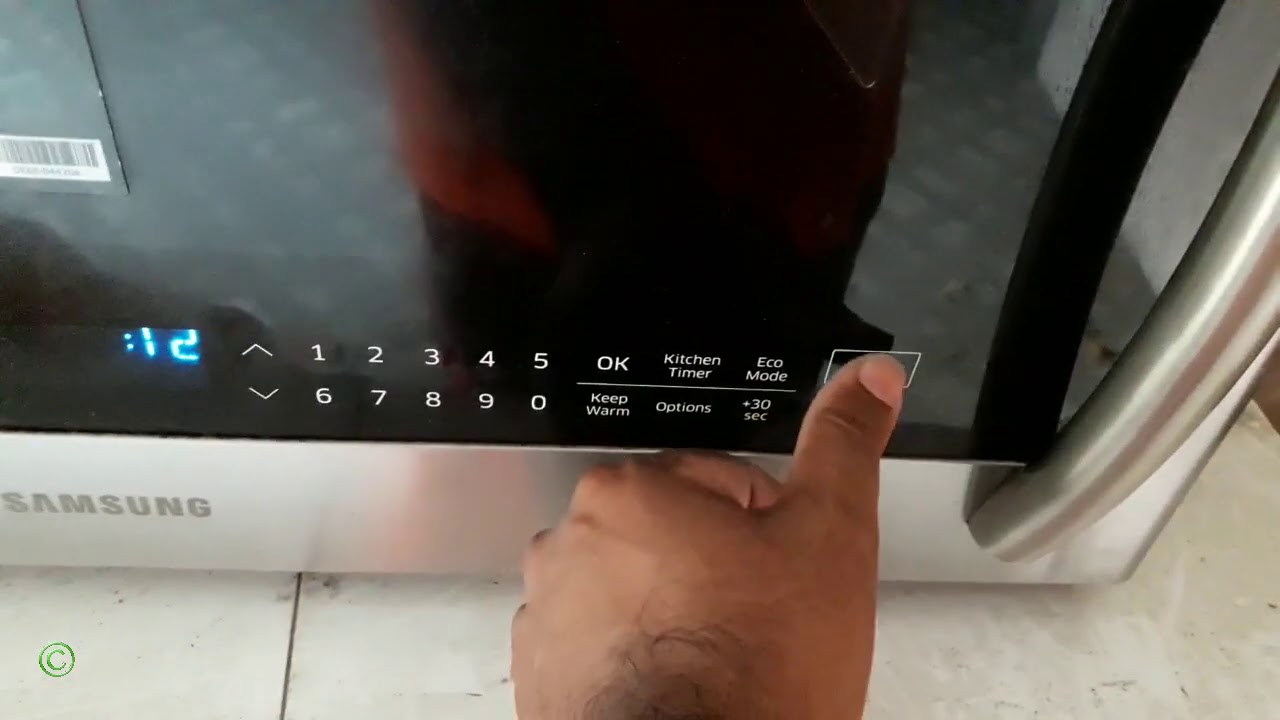 Microwave Display Problem